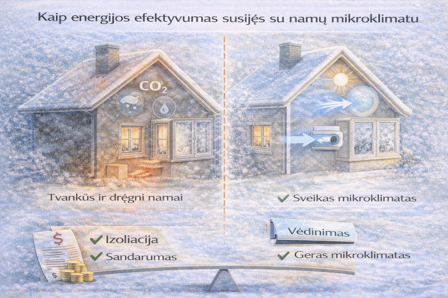 Efektyvumas ir mikroklimatas