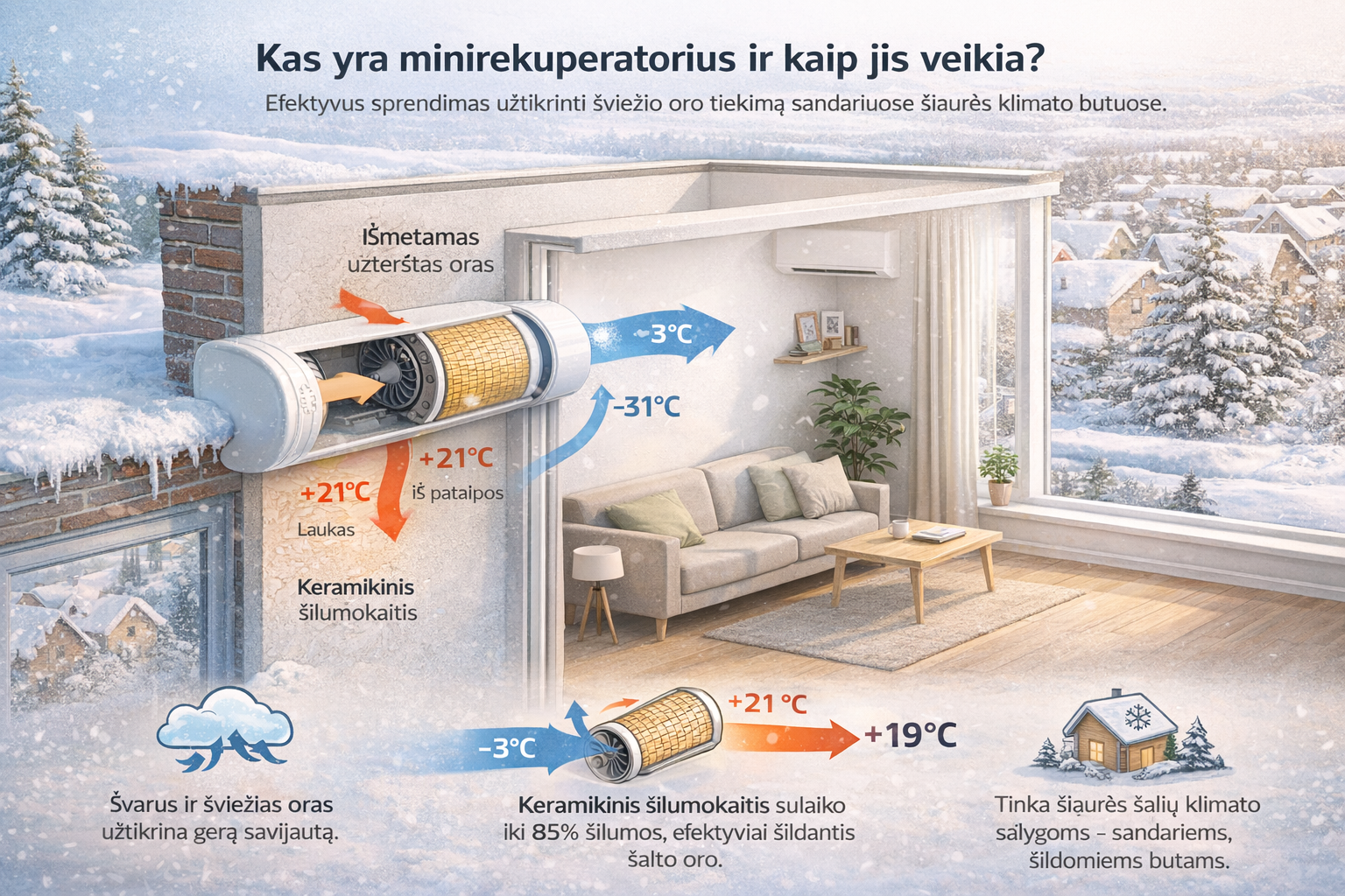 kas yra minirekuperatorius