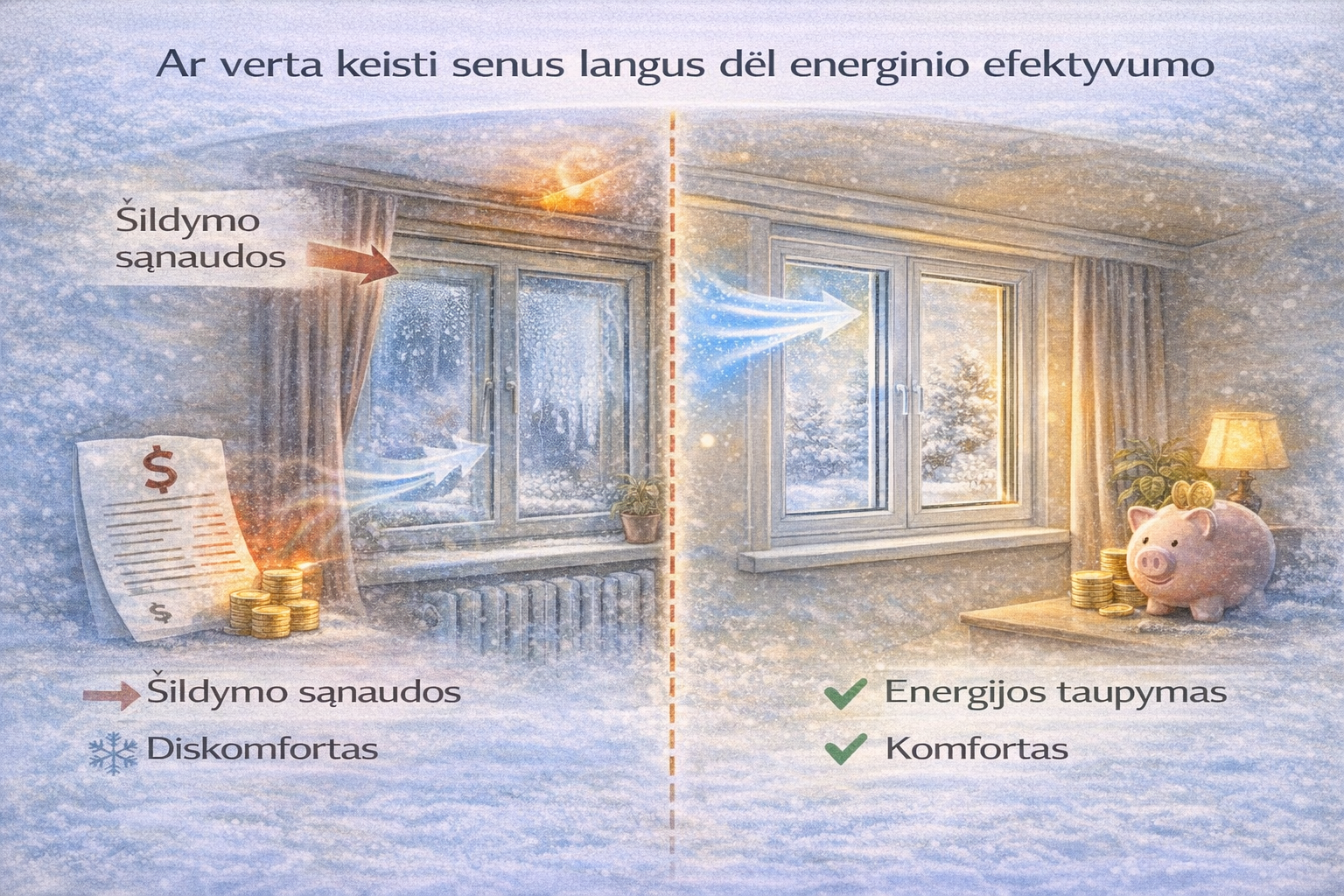 Ar verta keisti langus