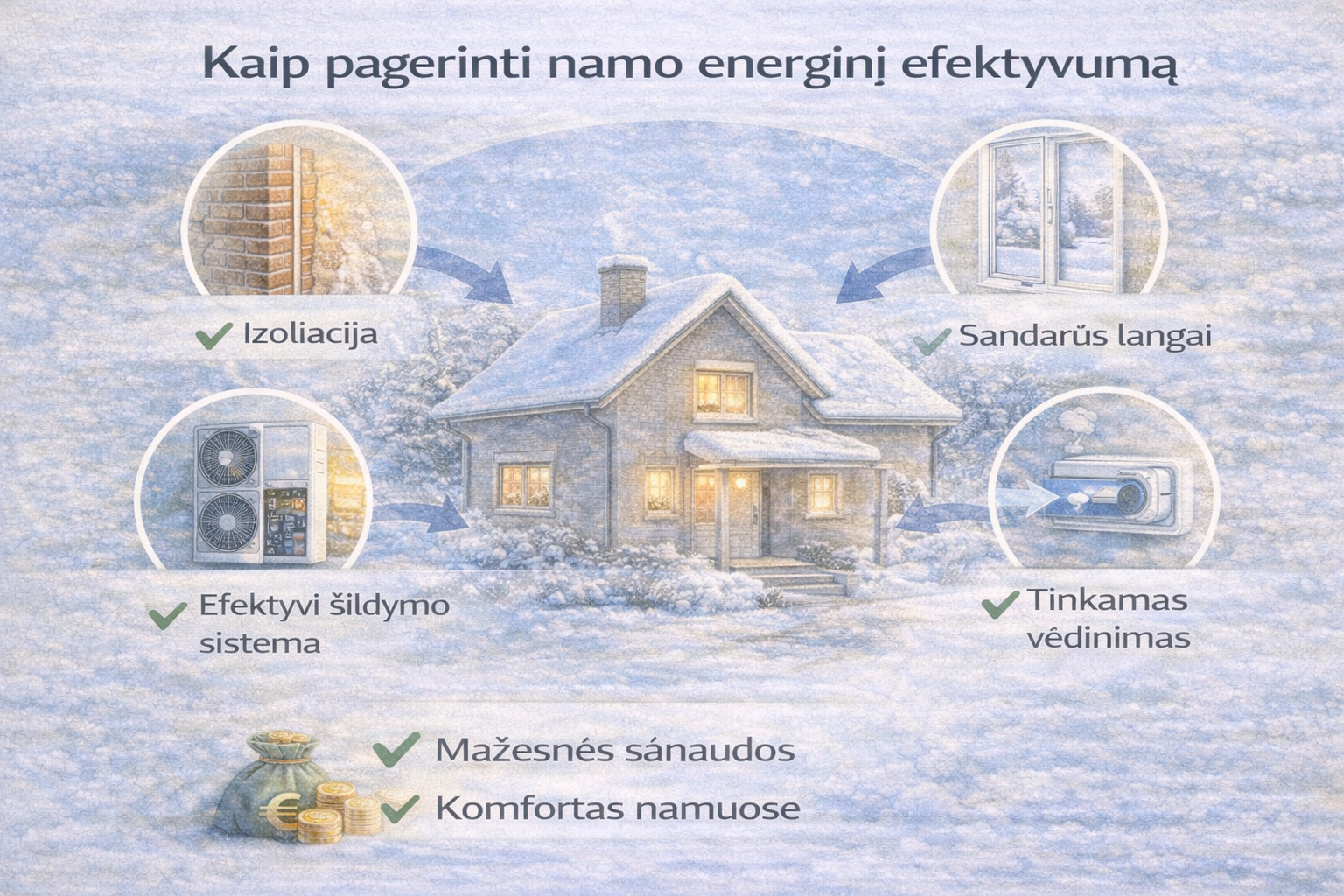 kaip pagerinti efektyvumą