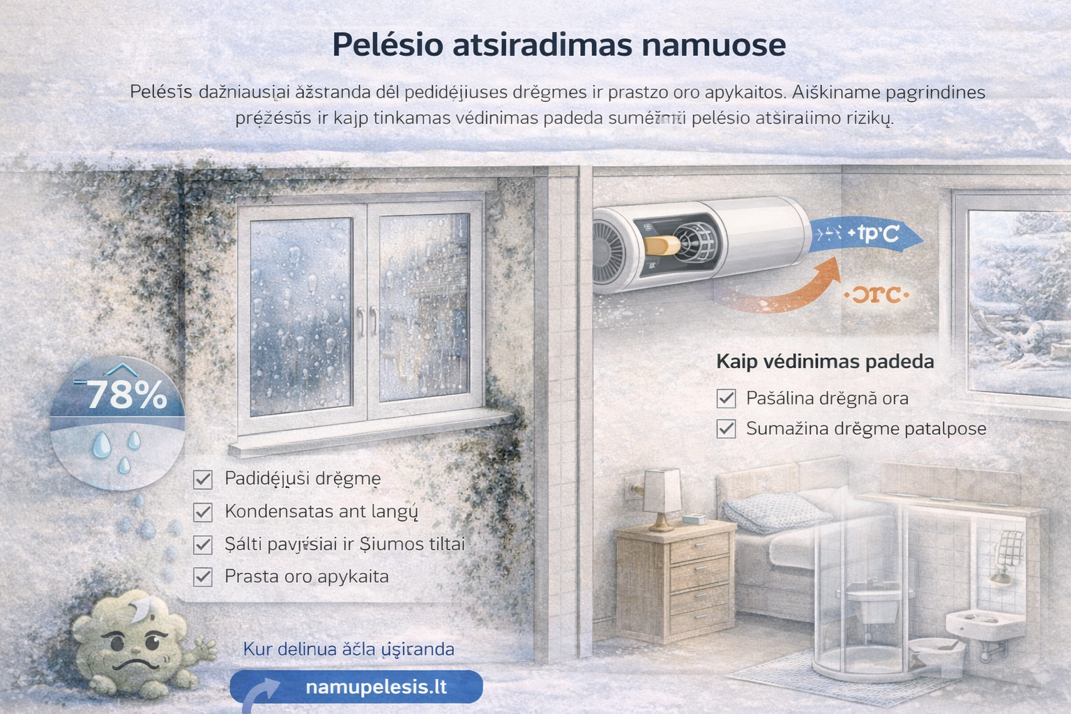 Pelėsio atsiradimas